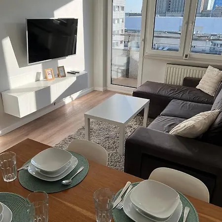 Lux In The Center, Super View, Wi-fi - By Hik דירה ורשה